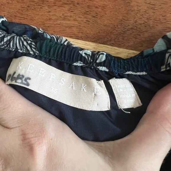 Keepsake The Label Revolve Off The Shoulder Floral Mini Dress Size XS - Picture 4 of 5